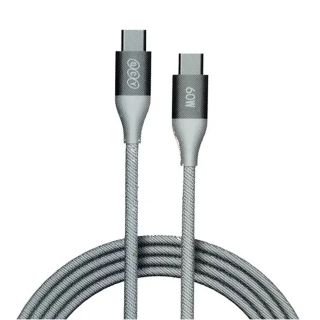 کابل تبدیل USB-C کیو سی وای مدل DC21 طول 1.2 متر-1.webp